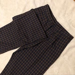 Plaid trousers